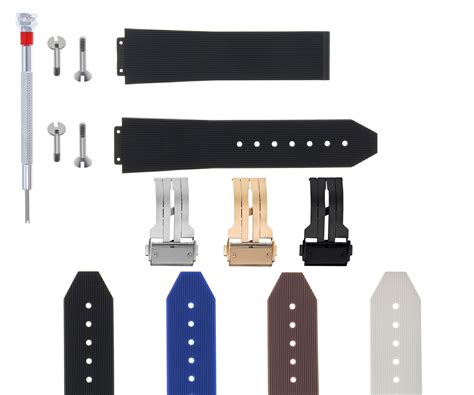 hublot watch bands rubber|hublot replacement screws.